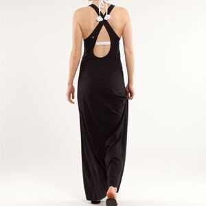 Lululemon Black Heatwave Maxi Dress